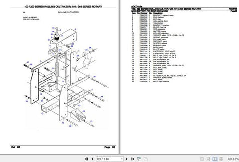 Enhance the performance and longevity of your AGCO Allis Seeding 330 and 333 series equipment with the comprehensive Spare Parts Catalogue (79005783) available