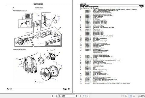 Discover the ultimate resource for maintaining your AGCO Allis Tractor with the AGCO Allis Tractor 160 Spare Parts Catalogue Manual (79001597) in PDF format. This comprehensive manual