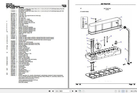 Unlock the full potential of your AGCO Allis tractor with the comprehensive Spare Parts Catalogue Manual (79001634) in PDF format. This essential resource provides detailed