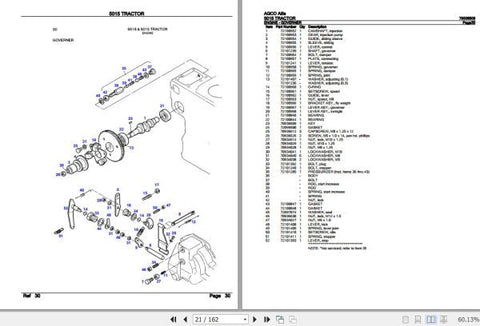 Ensure your AGCO Allis Tractor 5015 runs smoothly with the comprehensive Spare Parts Catalogue Manual (79006509) in PDF format. This essential resource provides