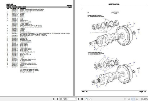 Enhance the longevity and performance of your AGCO Allis Tractor 5050 with our comprehensive Spare Parts Catalogue Manual (79004880) in PDF format. This essential resource provides detailed diagrams, part numbers, and specifications, making