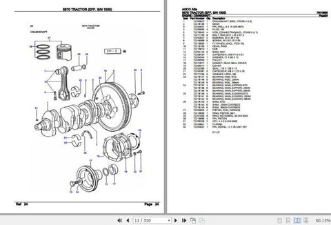 Enhance your AGCO Allis Tractor 5670 experience with the comprehensive Spare Parts Catalogue Manual (79016595) available in a convenient PDF format. This essential resource provides detailed diagrams and part numbers, ensuring you can easily identify