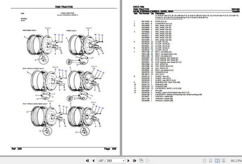 Enhance your AGCO Allis Tractor 7030's performance with the comprehensive Spare Parts Catalogue Manual (79001650) in PDF format. This essential resource provides detailed diagrams and part numbers, ensuring you can easily identify and order