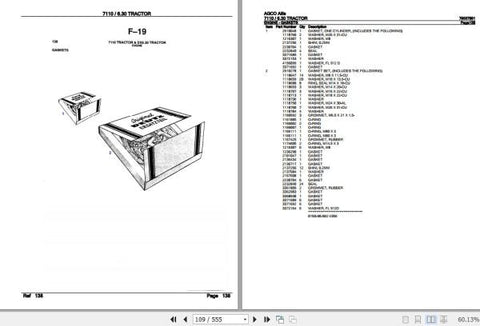 Enhance your AGCO Allis Tractor 7110 with the comprehensive Spare Parts Catalogue Manual (79007991) in PDF format. This essential resource provides detailed diagrams and part numbers, ensuring you can easily identify and order the right components for maintenance