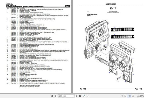 Enhance your AGCO Allis 8050 tractor's performance with the comprehensive Spare Parts Catalogue Manual (79006286) available in PDF format. This essential resource provides