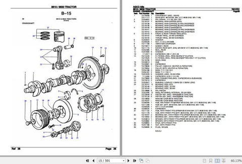 Enhance your AGCO Allis tractor maintenance with the comprehensive Spare Parts Catalogue Manual for models 8610 and 8630. This PDF file, catalog number 79013791, provides detailed diagrams and part numbers, ensuring you can easily identify