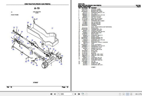 Unlock the full potential of your AGCO Allis Tractor 9765 with the comprehensive Spare Parts Catalogue Manual (79017625) in PDF format. This essential resource provides detailed diagrams, part numbers, and specifications, ensuring you