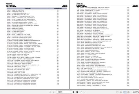 Unlock the power of your AGCO ALLIS TRACTOR with our comprehensive D15 Spare Parts Catalogue Manual. This essential resource provides detailed information on all the critical components, ensuring you can quickly and easily source the right replacement