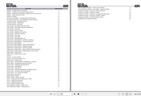 Unlock the full potential of your AGCO ALLIS TRACTOR with our comprehensive ED40 Spare Parts Catalogue Manual. This digital PDF file, designated as 9001542B, provides a detailed