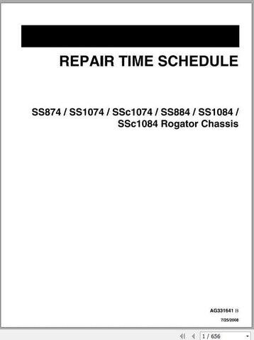 ENHANCE YOUR MAINTENANCE EFFICIENCY WITH THE AG CHEM EU APPLICATOR SS SSC 874, 1074, 1084 ROGATOR CHASSIS SHOP REPAIR TIME SCHEDULE PDF FILE. THIS COMPREHENSIVE GUIDE PROVIDES DETAILED REPAIR TIMELINES AND PROCEDURES SPECIFICALLY DESIGNED FOR THE ROGATOR CHASSIS, ENSURING YOU HAVE THE ESSENTIAL INFORMATION