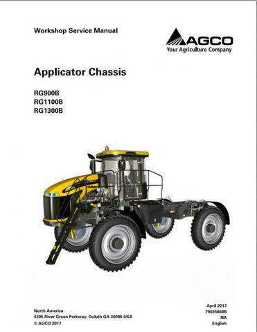 Enhance your maintenance capabilities with the AG CHEM RG900B, RG1100B, RG1300B Rogator Chassis Workshop Service Manual (Part No. 79035868B). This comprehensive PDF file is an essential resource for technicians and operators, providing detailed