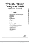 Enhance your maintenance efficiency with the AG CHEM SA TG7300B TG8300B Terragator Chassis RTS Repair Time Schedule (Part Number: 568640D1G). This comprehensive PDF file provides detailed repair timelines and procedures specifically
