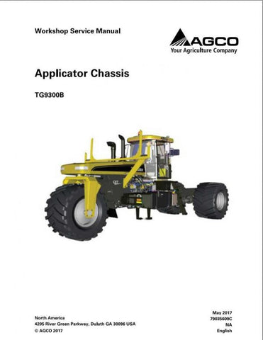 Enhance your maintenance capabilities with the AG CHEM TG9300B Terragator Chassis Workshop Service Manual (79035609C) in PDF format. This comprehensive guide provides detailed schematics, troubleshooting tips, and step-by-step instructions