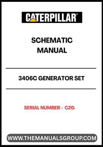 Discover the essential CAT 3406C Generator Set Schematic Manual, designed specifically for serial number C2G. This comprehensive manual provides detailed schematics that are crucial for understanding the inner workings of your generator set, ensuring optimal performance and reliability.