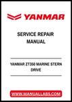 YANMAR ZT350 MARINE STERN DRIVE SERVICE REPAIR MANUAL - PDF FILE