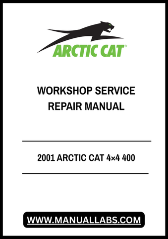 2001 ARCTIC CAT 4×4 400 WORKSHOP SERVICE REPAIR MANUAL - PDF FILE
