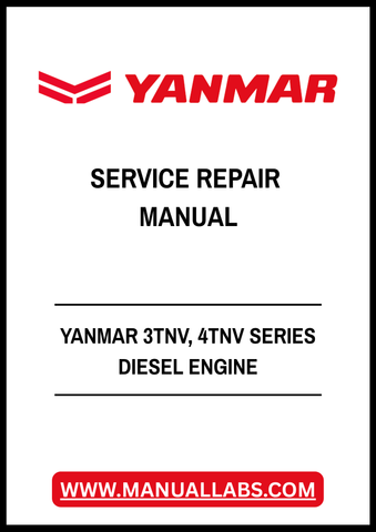 YANMAR 3TNV, 4TNV SERIES DIESEL ENGINE SERVICE REPAIR MANUAL - PDF FILE