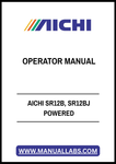 AICHI SR12B, SR12BJ POWERED OPERATOR MANUAL - PDF FILE