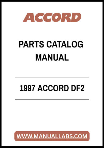 1997 ACCORD DF2 PARTS CATALOG MANUAL – PDF FILE