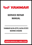 YANMAR 6LPA-STP2, 6LPA-STZP2 MARINE ENGINE SERVICE REPAIR MANUAL - PDF FILE