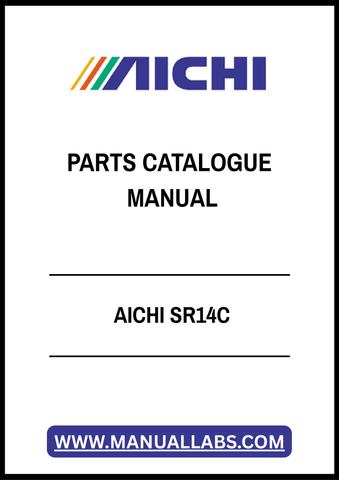 AICHI SR14C PARTS CATALOGUE MANUAL - PDF FILE