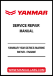 YANMAR YSM SERIES MARINE DIESEL ENGINE SERVICE REPAIR MANUAL - PDF FILE
