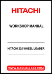 HITACHI 310 WHEEL LOADER WORKSHOP MANUAL - PDF FILE