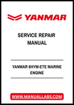 YANMAR 6HYM-ETE MARINE ENGINE SERVICE REPAIR MANUAL - PDF FILE