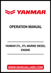 YANMAR 2TL, 3TL MARINE DIESEL ENGINE OPERATION MANUAL - PDF FILE