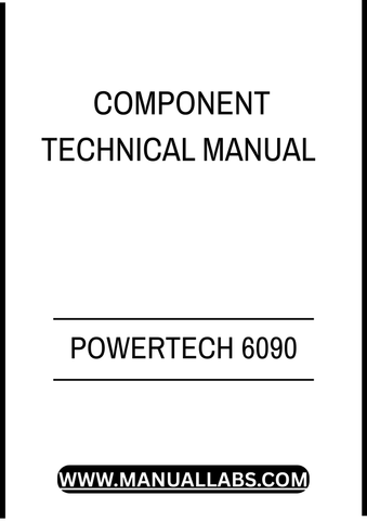 POWERTECH 6090 DIESEL ENGINE LEVEL 40 ECU COMPONENT TECHNICAL MANUAL - PDF FILE