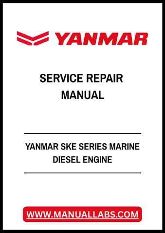 YANMAR SKE SERIES MARINE DIESEL ENGINE SERVICE REPAIR MANUAL - PDF FILE