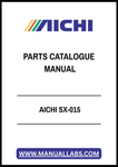AICHI SX-015 PARTS CATALOGUE MANUAL - PDF FILE