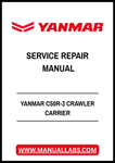 YANMAR C50R-3 CRAWLER CARRIER SERVICE REPAIR MANUAL - PDF FILE