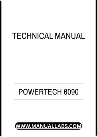 POWERTECH 6090 STAGE III DIESEL ENGINE LEVEL 25 ECU TECHNICAL MANUAL - PDF FILE