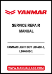 YANMAR LIGHT BOY LB446H-1, LB446HB-1 SERVICE REPAIR MANUAL - PDF FILE
