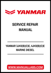 YANMAR 3JH3(B)(C)E, 4JH3(B)(C)E MARINE DIESEL SERVICE REPAIR MANUAL - PDF FILE