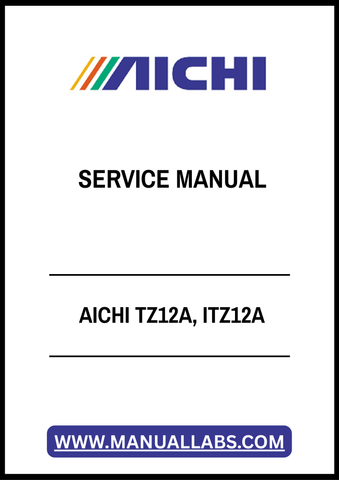 AICHI TZ12A, ITZ12A SERVICE MANUAL - PDF FILE