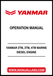 YANMAR 2TM, 3TM, 4TM MARINE DIESEL ENGINE OPERATION MANUAL - PDF FILE