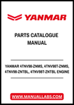 YANMAR 4TNV98-ZNMS, 4TNV98T-ZNMS, 4TNV98-ZNTBL, 4TNV98T-ZNTBL ENGINE PARTS CATALOGUE MANUAL - PDF FILE