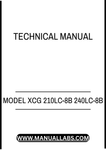 MODEL XCG 210LC-8B 240LC-8B EXCAVATOR TECHNICAL MANUAL - PDF FILE
