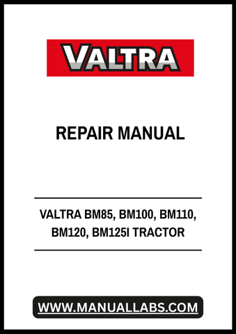 VALTRA BM85, BM100, BM110, BM120, BM125I TRACTOR REPAIR MANUAL - PDF FILE