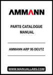 AMMANN ARP 95 DEUTZ OPERATING INSTRUCTIONS MANUAL - PDF FILE