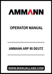 AMMANN ARP 95 DEUTZ OPERATOR MANUAL - PDF FILE