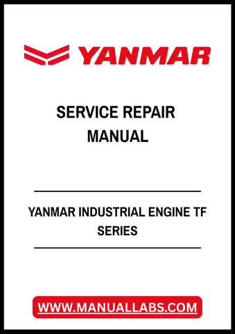 YANMAR INDUSTRIAL ENGINE TF SERIES SERVICE REPAIR MANUAL - PDF FILE