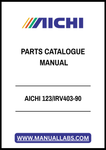 AICHI 123/IRV403-90 PARTS CATALOGUE MANUAL - PDF FILE