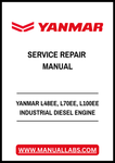 YANMAR L48EE, L70EE, L100EE INDUSTRIAL DIESEL ENGINE SERVICE REPAIR MANUAL - PDF FILE