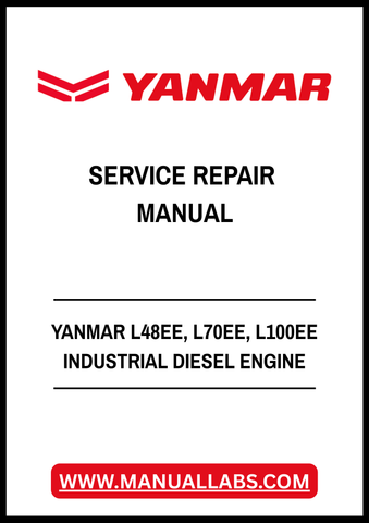 YANMAR L48EE, L70EE, L100EE INDUSTRIAL DIESEL ENGINE SERVICE REPAIR MANUAL - PDF FILE