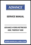 ADVANCE HYDRO-RETRIEVER 4500, TIGERCAT 4500 SERVICE MANUAL - PDF FILE