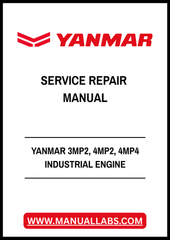 YANMAR 3MP2, 4MP2, 4MP4 INDUSTRIAL ENGINE SERVICE REPAIR MANUAL - PDF FILE