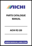 AICHI RZ-150 PARTS CATALOGUE MANUAL - PDF FILE